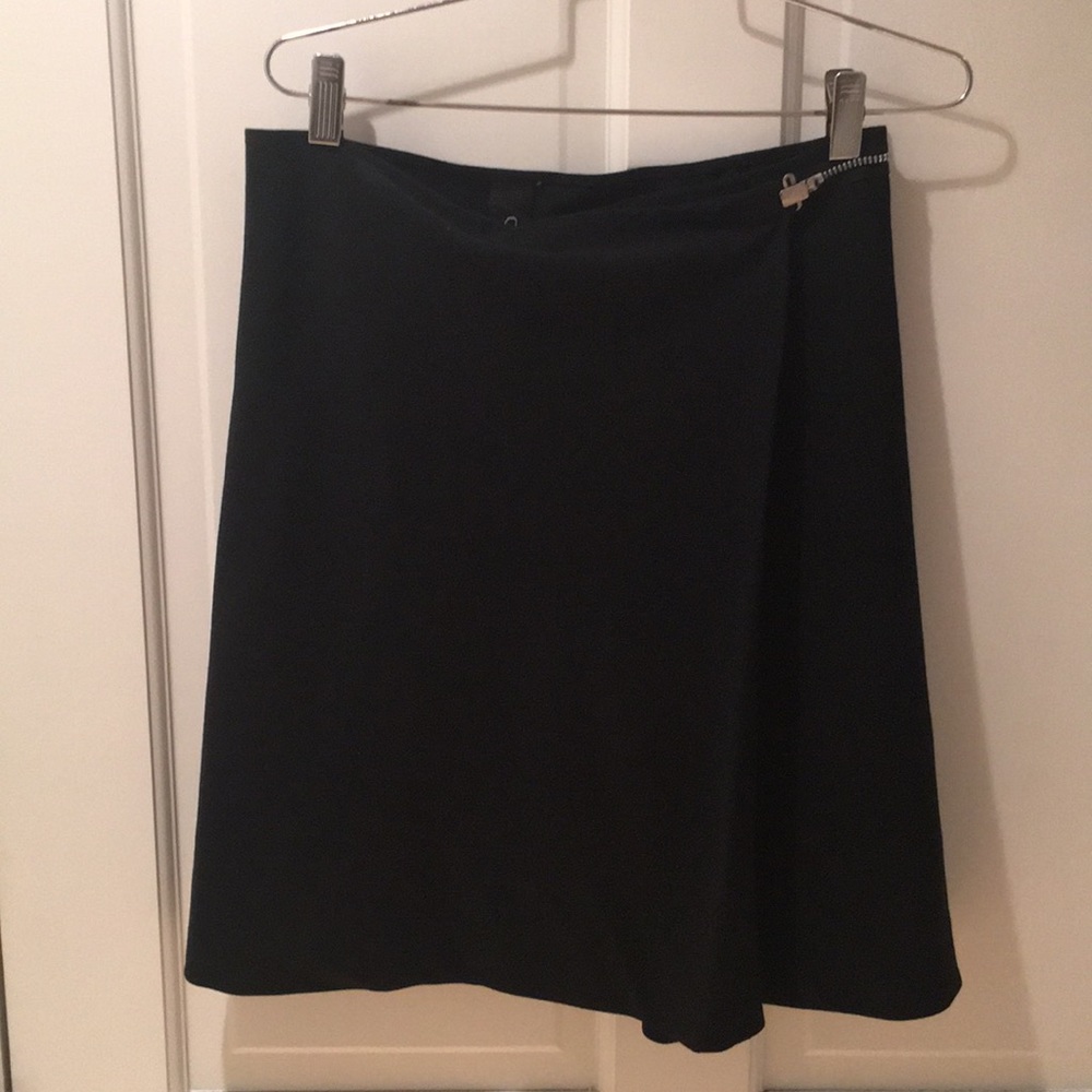 Maria Cornejo side zip adjustable black skirt